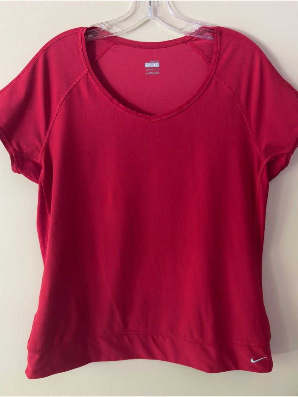 Nike Women's Bright Red Short Sleeve Performance Tee